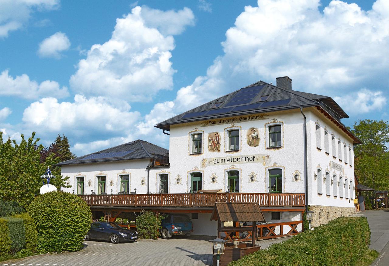 Hotel Alpenhof Markneukirchen Exteriör bild